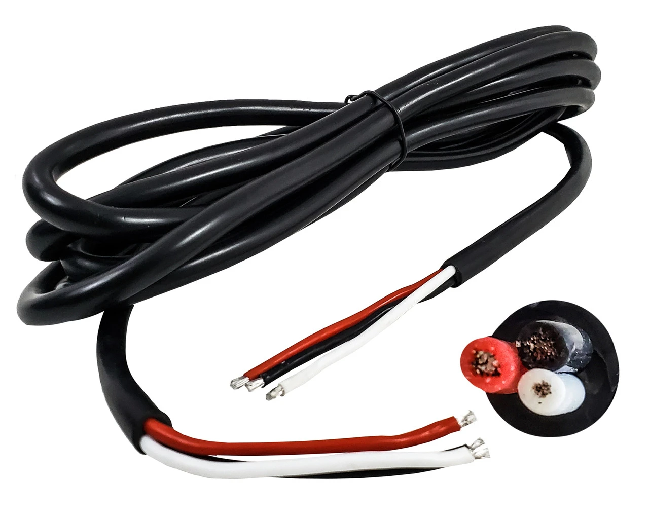 AWG 14/3 10 Ft 3-Wire Marine Grade Insulated Cable 12v 24v Automotive Car Truck Marine Boat Light Led Bar Electrical Extension Wiring Industrial 2 AWG 14/3 10 Ft 3-Wire Marine Grade Insulated Cable 12v 24v Automotive Car Truck Marine Boat Light Led Bar Electrical Extension Wiring Industrial - Image 2