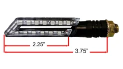 4x Naked Turn Signal LED Front & Rear Dual Sport Motorcycle Dirt Bike Light Street Fighter ZL -Oz 10 07272.1505614563