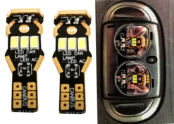 4 Pc. Canbus Xenon White Interior 9 SMD T15 921 912 Replacement Bulbs 3rd Brake Lamp Cargo Back-up Reverse Light -Oz 10 98096.1518675157