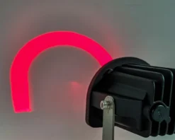 Red Arc Projector LED Forklift Warning Safety Light Warehouse Marker Clearance For Scissor Lift, Truck Conveyor, Industrial Equipment 12V - 80V -Oz 11 50177.1574120366