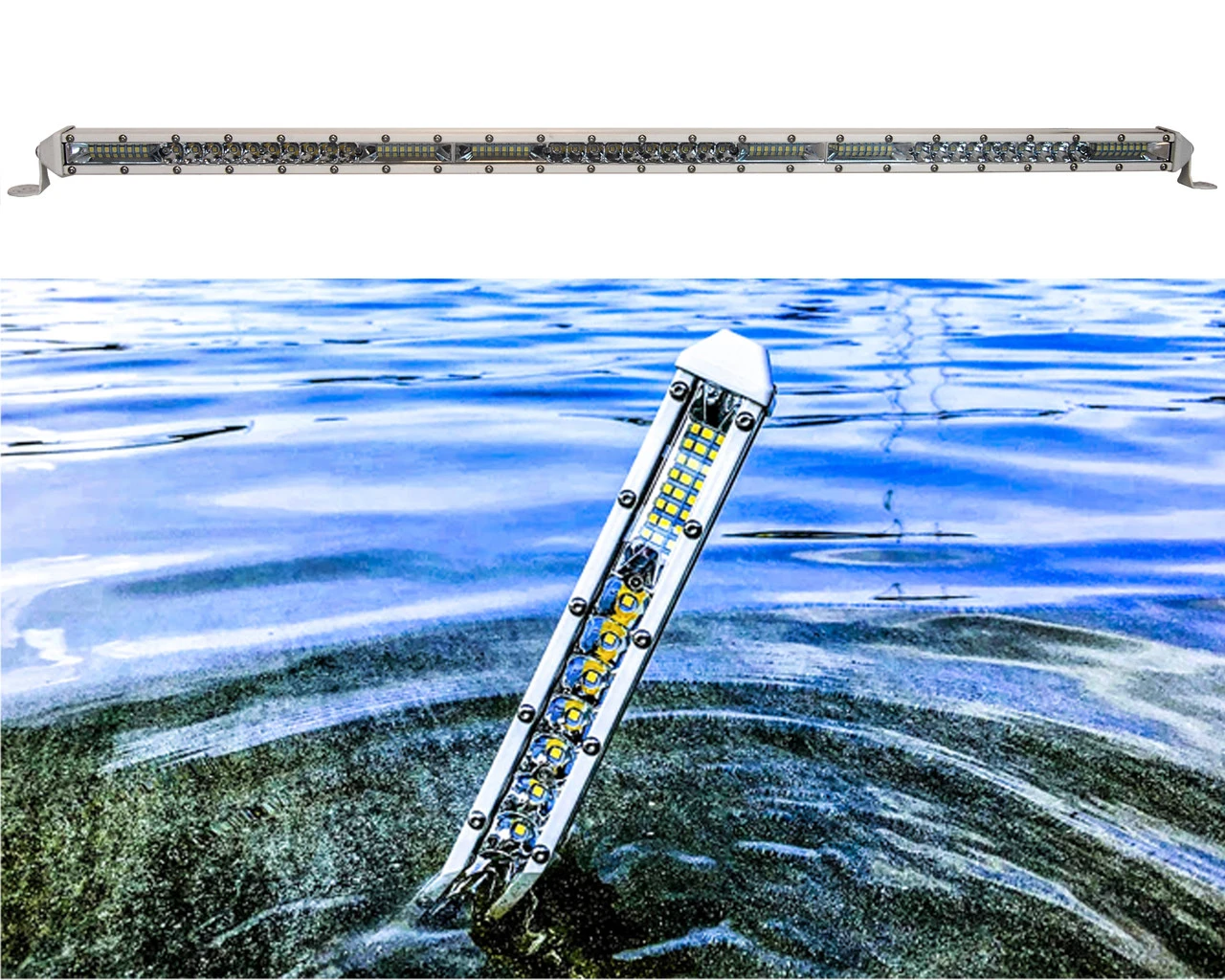 White M-Series 30" Ultra Slim High Output Osram LED Mini Light Bar Single Row Spot Flood Combo Beam Off Road Truck Trailer ATV Marine Boat RV Yacht Trawler Fishing Vessels 12 - 30 Volts 7 White M-Series 30" Ultra Slim High Output Osram LED Mini Light Bar Single Row Spot Flood Combo Beam Off Road Truck Trailer ATV Marine Boat RV Yacht Trawler Fishing Vessels 12 - 30 Volts - Image 7