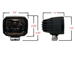 Blue Line LED Forklift Light Warehouse Safety Front Side Marker Clearance Warning Lamp Spot Offroad Race 12V 48V -Oz 11 70476.1527321869
