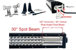 T Series 20" OZ-USA® Triple Row LED Light Bar Combo Beam (Flood+Spot) With Security Hardware Kit Offroad 4x4 Truck SUV -Oz 11 82784.1489246946