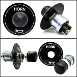 Air Horn Dual Trumpet With Floor-Mount Switch Power Bus Bar Plug Wiring Harness Kit Compatible With Polaris Pulse Power Bus Bar RZR Pro Ranger Crew XP 2018-2023 -Oz 11 94618.1694283460