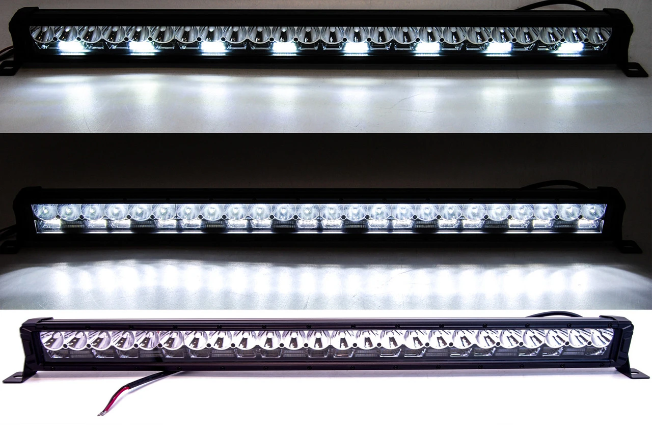 34" High Output Osram LED Light Bar With DRL Function Combo Spot Flood Beam For Truck Offroad UTV X3 SxS Marine Vessels 12V - 24V