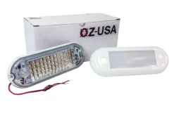 7" LED Dome Light Dimmer Fixture Marine RV Motorhome Camper Utility Van 12v 24v Semi Truck Travel Trailer Boat Aircraft Overland Interior Exterior Porch Cabinet Waterproof -Oz 12 32232.1587488149