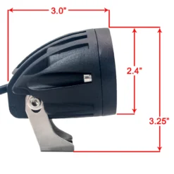 E-bike High Output White LED Headlight Compatible With Vamoose Mammoth Rad Power Bikes RadMini RadRover RadExpand RadRunner -Oz 15 31758.1676150952