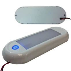 7" LED Dome Light Dimmer Fixture Marine RV Motorhome Camper Utility Van 12v 24v Semi Truck Travel Trailer Boat Aircraft Overland Interior Exterior Porch Cabinet Waterproof -Oz 16 39231.1587488232