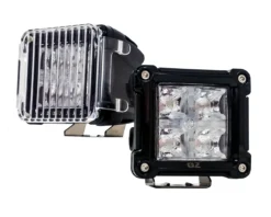 DRL POD 3" Rear 20W High Intensity White LED Light + Red Low Intensity Reverse Back-up Light With Wiring Harness Kit For Off Road Trucks Motorcycles Heavy Equipment Vehicles 12V 24V -Oz 1 21121.1508505777