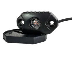 Amber Cree LED Aluminum Rock Light Surface Mount For Crawling Under Body Frame Fender Wheel Well Interior Exterior Dome Light Truck UTV ATV RV Off Road 12V -Oz 1 28990.1565835085