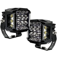 5" Pillar Mount 120W Side Emitting LED Lights 180° Beam Pattern Compatible With 2018-2023 Can-Am Maverick X3 Max RS Turbo RR Sport Trail Defender -Oz 1 29338.1701384721