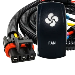 Power Bus Bar Plug Wire Kit With On/Off Rocker Switch For FAN Compatible With Polaris Pulse Power Busbar RZR Pro Ranger Crew XP 2018-2023 -Oz 1 35889.1678488161