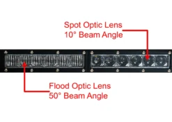 26 Inch OZ-USA® UB Series 120W Ultra Bright High Output Single Row LED Light Bar Spot Flood Combo Beam Off-Road Auxiliary Lights -Oz 1 39769.1644015784