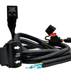 Power Distribution Block Wire Harness Kit Turn Signal Switch Plug & Play Compatible With 2018-2023 Can-Am Maverick X3 Max RS Turbo RR Sport Trail Defender -Oz 1 40325.1682034667