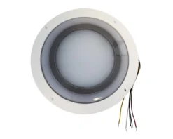 8.5" Round 26w White LED Interior Scene Dome Recessed Light Frosted Lens With Color Changing Red + Blue Ambient Night Light Non-Switch 12V -Oz 1 46933.1578612048