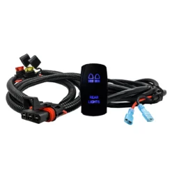 10ft. Power Bus Bar Plug Wire Harness Kit For Rear Chase LED Lights Compatible With Pulse Power Busbar Polaris RZR Pro Ranger Crew XP 2018-2023 -Oz 1 48859.1674763573