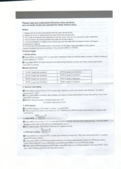 Tach Hour Meter OZ-USA® Tachometer RPM Display Motorcycle Atv Dirtbike Buggy Outboard Cr -Oz 1 61574.1523665919