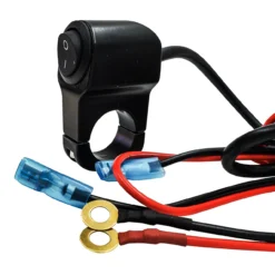 Motorcycle ATV Dirt Bike Single Output Wiring Harness Handlebar Switch For Accessory Auxiliary LED Light -Oz 1 68366.1674609698