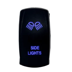 SIDE Lights OZ-USA® On/off Rocker Switch 5-Pin SPST Laser-Etch Blue LED Backlit For Truck SUV Off-road RZR Polaris Can-Am UTV -Oz 1 95029.1642285493
