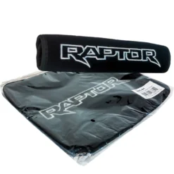 Raptor Logo Black Neoprene Automotive Seat Belt Covers For Ford F-150 Safety Shoulder Pad Travel Bag Straps -Oz 1c 22168.1682792103