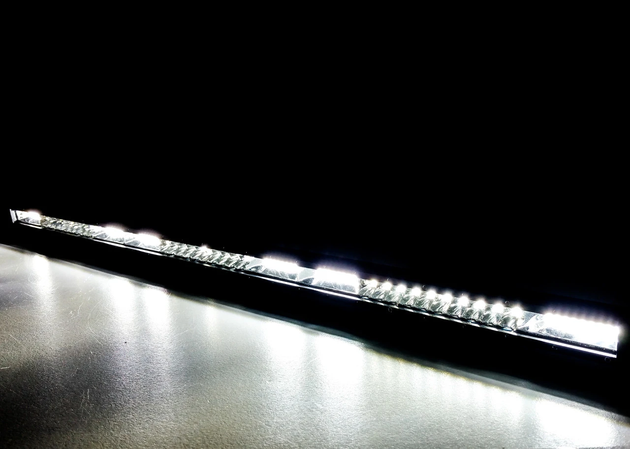 White M-Series 30" Ultra Slim High Output Osram LED Mini Light Bar Single Row Spot Flood Combo Beam Off Road Truck Trailer ATV Marine Boat RV Yacht Trawler Fishing Vessels 12 - 30 Volts 6 White M-Series 30" Ultra Slim High Output Osram LED Mini Light Bar Single Row Spot Flood Combo Beam Off Road Truck Trailer ATV Marine Boat RV Yacht Trawler Fishing Vessels 12 - 30 Volts - Image 6