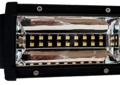 DL-Series 32" Amber White Dual Color Changing LED Light Bar Harness Anti-theft Security Bolt Flashing Emergency Driving Fog Spot Light Offroad SUV Truck Marine Agricultural And Heavy Equipment 12 - 32 Volts -Oz 20 79442.1520660595