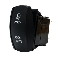 ROCK LIGHTS OZ-USA® On/off Rocker Switch 5-Pin SPST Laser-Etch Blue LED Backlit For Truck SUV Off-road RZR Polaris Can-Am UTV -Oz 2A 36834.1642289324