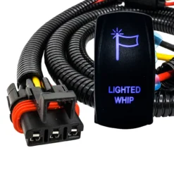 Pulse Power Bus Bar Plug Wire Harness With On/Off Rocker Switch For Whip Lights Compatible With 2024 Polaris XPEDITION XP ADV Ultimate Northstar Premium -Oz 2 53241.1691880895