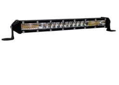 M-Series 10" Dual White Amber Ultra Slim High Output Osram Color Changing LED Light Bar Single Row Spot Flood Combo Beam Off Road Truck ATV Marine Boat RV Heavy Equipment Vehicles 12 - 30 Volts -Oz 2 54673.1548896889