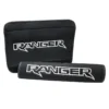 Ranger Logo Black Neoprene Automotive Seat Belt Shoulder Pads Safety Shoulder Pad Travel Bag Straps
