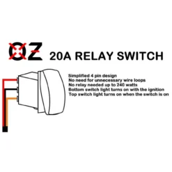 Pulse Power Bus Bar Plug & Play Wire Harness With On/Off Rocker Switch For Bumper Light Bar Compatible With 2024 Polaris XPEDITION XP ADV Ultimate Northstar Premium -Oz 2 68907.1699120974