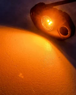 Amber Cree LED Aluminum Rock Light Surface Mount For Crawling Under Body Frame Fender Wheel Well Interior Exterior Dome Light Truck UTV ATV RV Off Road 12V -Oz 2 83152.1565835084