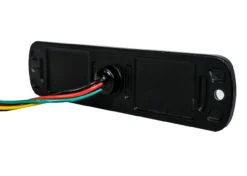 Amber 6-LED 4" Surface Mount Warning Strobe Light Hazard Flasher Emergency Tow Truck Construction Vehicle Semi Trailer Van 12v 24v -Oz 2 83298.1547097630