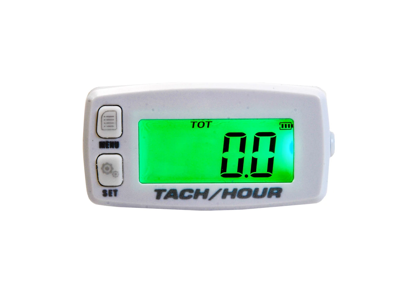 Marine Tach Hour Meter OZ-USA® Tachometer RPM Display Motorcycle Atv Dirtbike Buggy Outboard Cr White 5 Marine Tach Hour Meter OZ-USA® Tachometer RPM Display Motorcycle Atv Dirtbike Buggy Outboard Cr White - Image 5