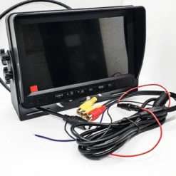 7" High Resolution TFT LCD Color Monitor 2 Video Input With Remote -Oz 2 90632.1641503509