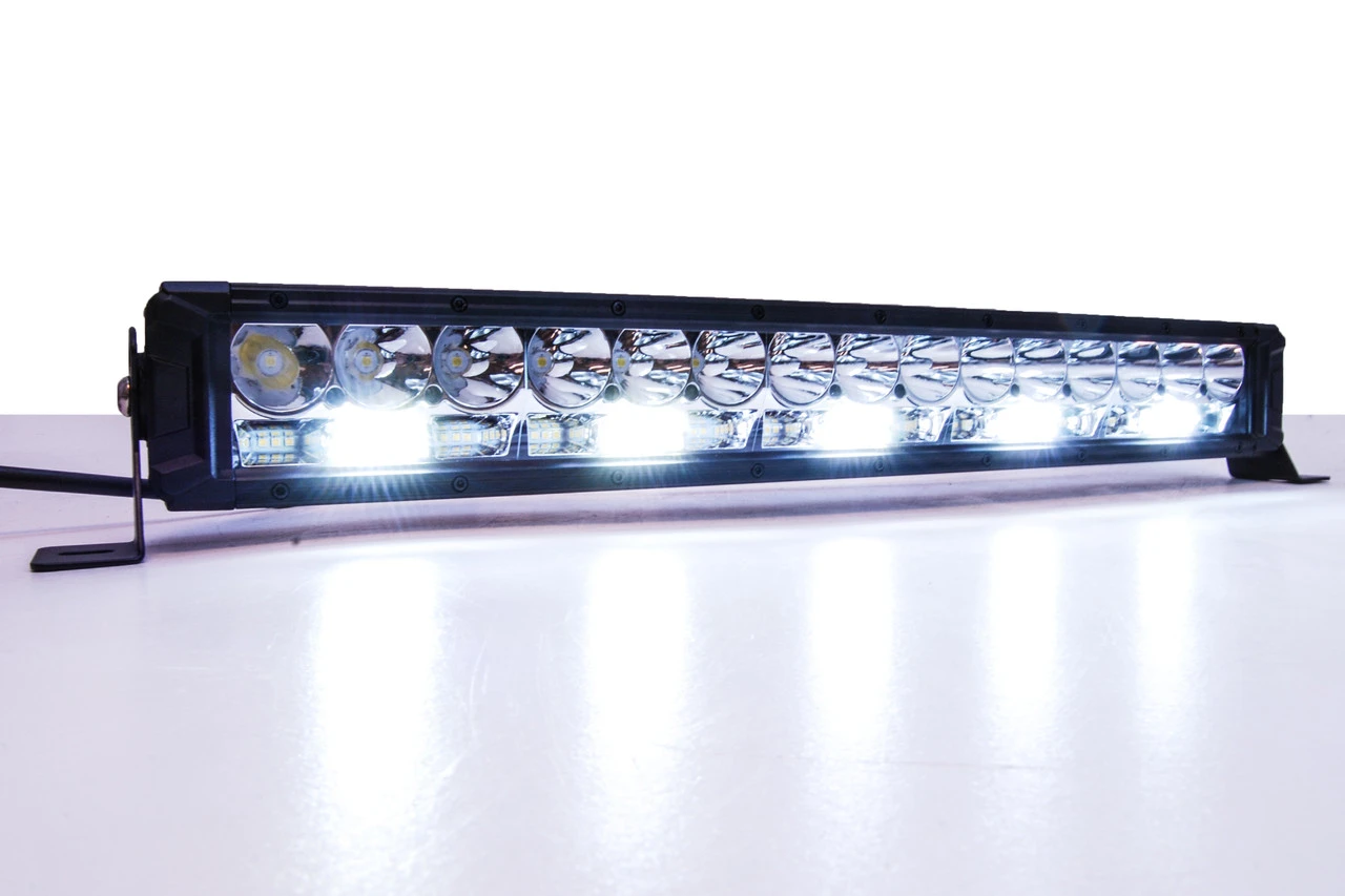 22" High Output Osram LED Light Bar With DRL Function Combo Spot Flood Beam For Truck Offroad UTV ATV Marine Vessels 12V - 24V 4 22" High Output Osram LED Light Bar With DRL Function Combo Spot Flood Beam For Truck Offroad UTV ATV Marine Vessels 12V - 24V - Image 4