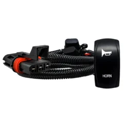 Power Bus Bar Plug Wire Kit With Momentary On/Off Rocker Switch For HORN Compatible With Polaris Pulse Power Busbar RZR Pro Ranger Crew XP 2018-2023 -Oz 2 93114.1678492444