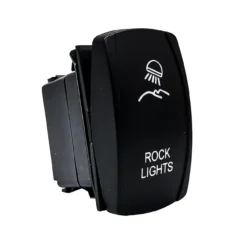 ROCK LIGHTS OZ-USA® On/off Rocker Switch 5-Pin SPST Laser-Etch Blue LED Backlit For Truck SUV Off-road RZR Polaris Can-Am UTV -Oz 3A 55356.1642289326