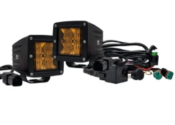 A-Pillar Mount Kit Amber POD LED Fog Lights Harness Brackets For 2016-2020 Toyota Tacoma -Oz 3 2 62494.1640911281