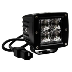 4D Series OZ-USA® 3" Pod High Intensity LED Ditch Lights Spot Beam Pattern With Plug And Play Wire Harness Offroad -Oz 3 05182.1623536046