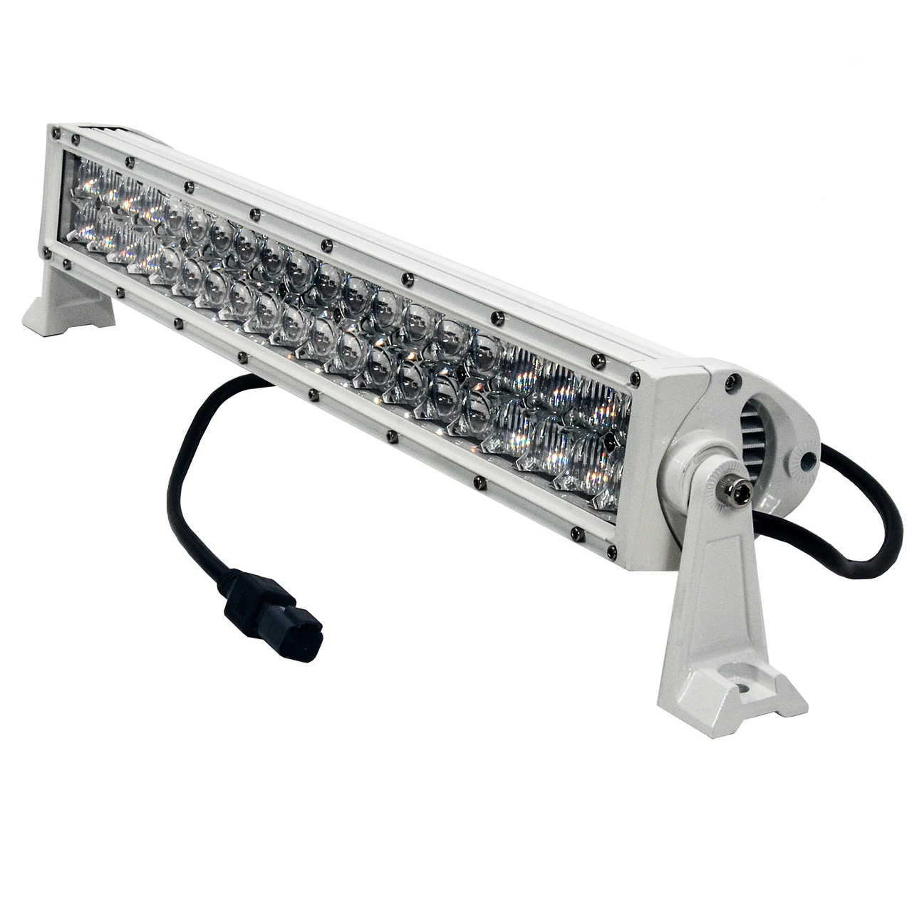 22" White OZ-USA® 4D Series Marine-Grade LED Light Bar Spot Flood Combo Beam Plug And Play Harness For Off-road Truck Fishing Vessels Boat RV 5 22" White OZ-USA® 4D Series Marine-Grade LED Light Bar Spot Flood Combo Beam Plug And Play Harness For Off-road Truck Fishing Vessels Boat RV - Image 5