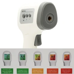 Infrared Portable IR Laser Point Automotive Surface Thermometer Digital LCD Handheld Forehead Body Temperature -Oz 3 13946.1601080642