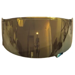 Gold Mirror Finished Motorcycle Helmet Visor Pinlock-Ready Tinted Shield Compatible With CW-1 Qwest RF1100 X-12 RF XR X-spirit 2 RF-1100 CW1 Helmet -Oz 3 19044.1630531108