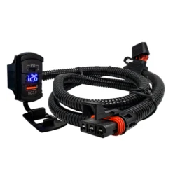 6ft. Power Bus Bar Plug Harness Dual USB Port QC 3.0 USB-C PD With Voltmeter Compatible With 2024 Polaris XPEDITION XP ADV Ultimate Northstar Premium -Oz 3 32519.1699050625