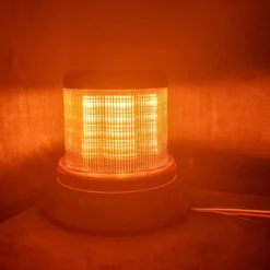 360° Amber LED Strobe 5-Inch Rotating Beacon Flashing Emergency Warning Caution Light Amber Lens -Oz 3 40782.1637792527