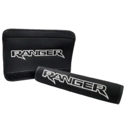 Ranger Logo Black Neoprene Automotive Seat Belt Shoulder Pads Safety Shoulder Pad Travel Bag Straps -Oz 3 61324.1595465133