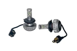 Motorcycle H4 Dual LED Bulb Headlight Conversion Kit Harley Road Glide King Cvo Street Touring FL Xenon White -Oz 3 67946.1500728369