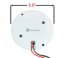 Set Of 2 Surface Mount 3" Round Dome Light White LED 6000K Interior Exterior Waterproof 12v 24v Marine RV Truck Trailer -Oz 3 75071.1601770005