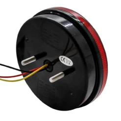 5 Inch Round Red Lens LED Tail Brake Light Surface Mount For Trailer Toy Hauler RV 12V 24V 7 5 Inch Round Red Lens LED Tail Brake Light Surface Mount For Trailer Toy Hauler RV 12V 24V -Oz 3 86953.1622936599