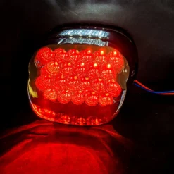 FL Smoke Lens Red LED Tail Brake Light Plug And Play For Harley Touring FLHT FX XL Sportster 883 1200 FLTRI -Oz 4 26312.1594417349